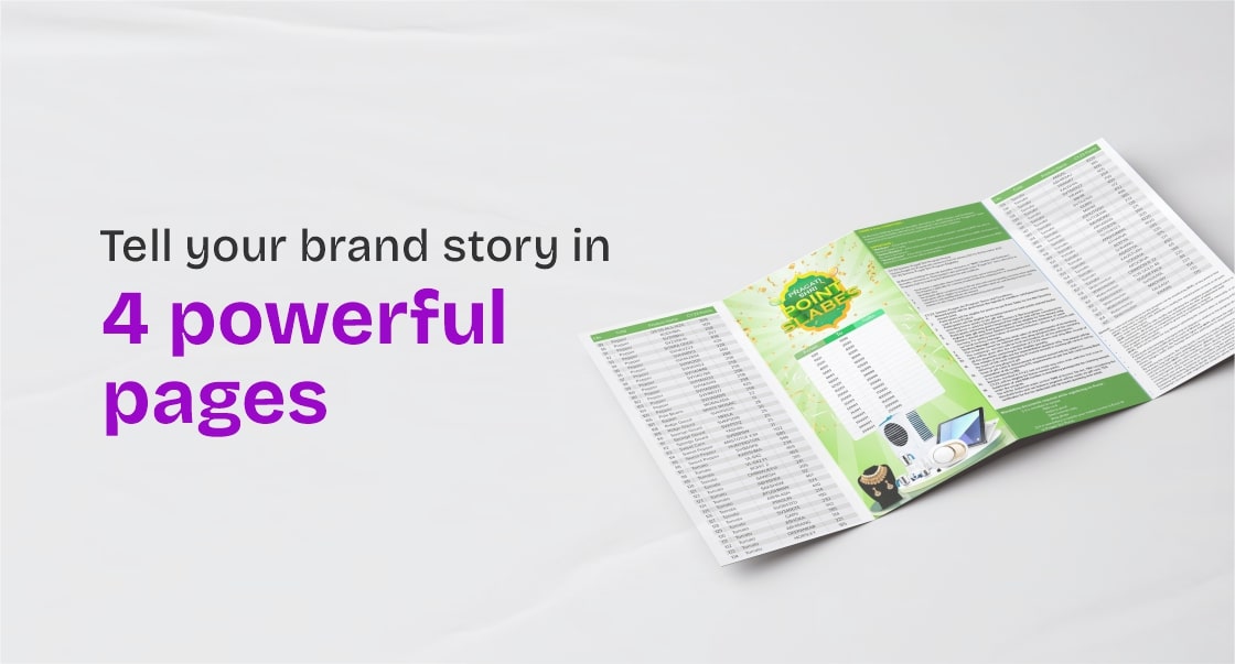 Best corporate brochure makers Recharge Trendd Global